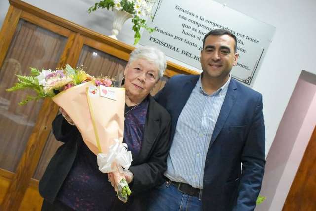 El intendente Suaid acompaño a compartir un momento muy especial con la Sociedad Cooperadora del Hospital “San Juan Bautista”